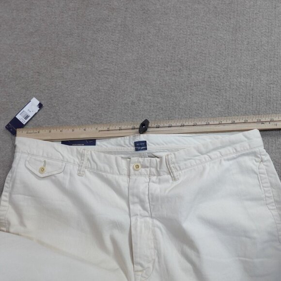 Polo Ralph Lauren Pants 40 x 31 Beige Buckleback Chino Flat Front NEW READ - Picture 11 of 13